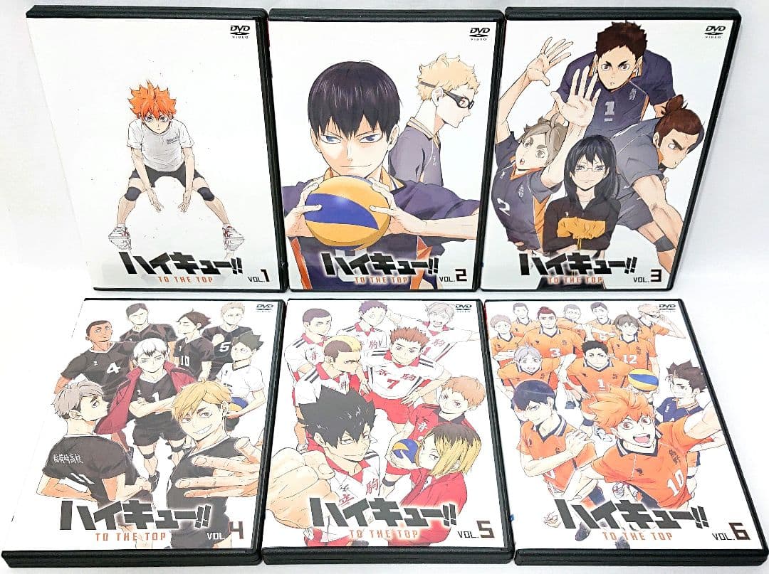 ケース無し//ハイキュー!!【1期～4期】DVD 全29巻セット