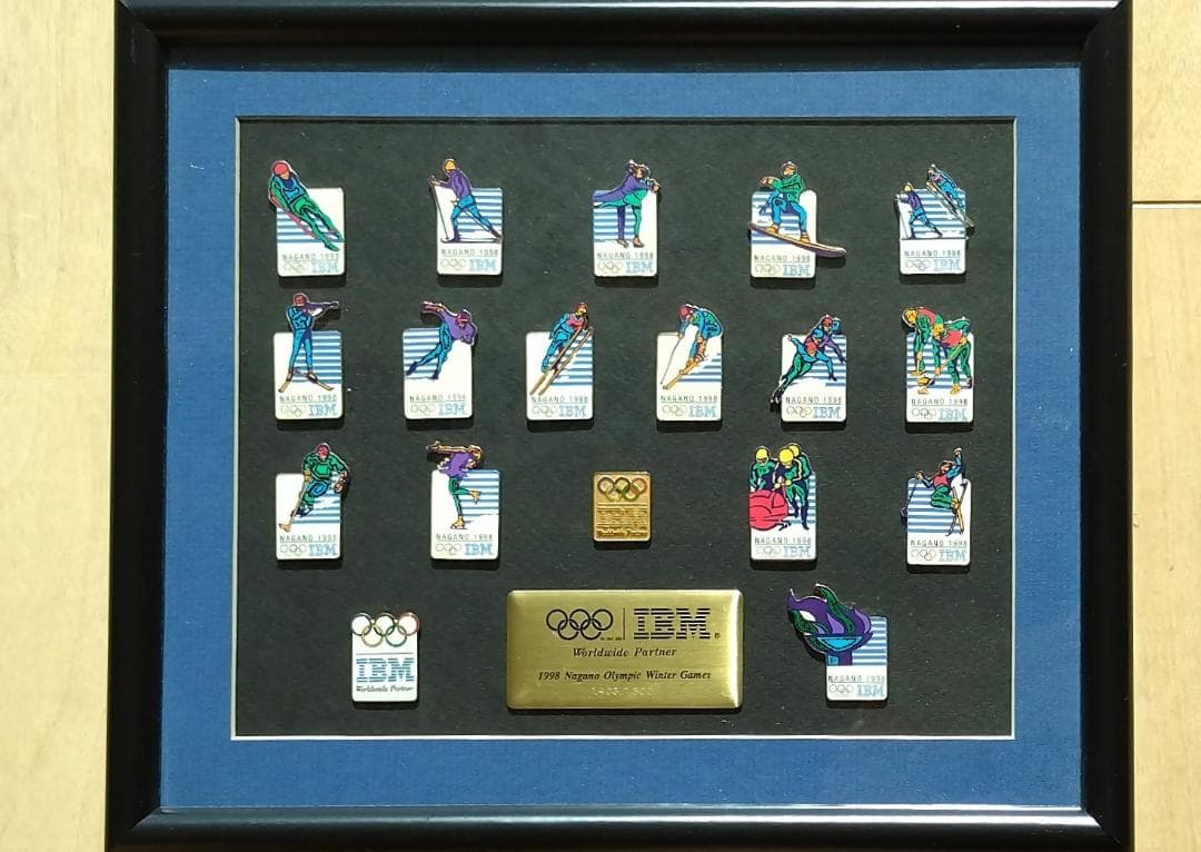 IBM 1998年長野オリンピック ピンバッジコレクション 完全版