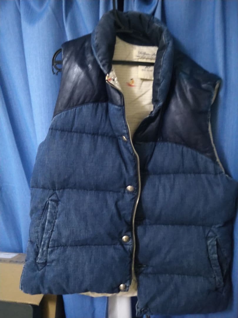 ビームスプラス別注　REMI RELIEF / Denim Down Vest