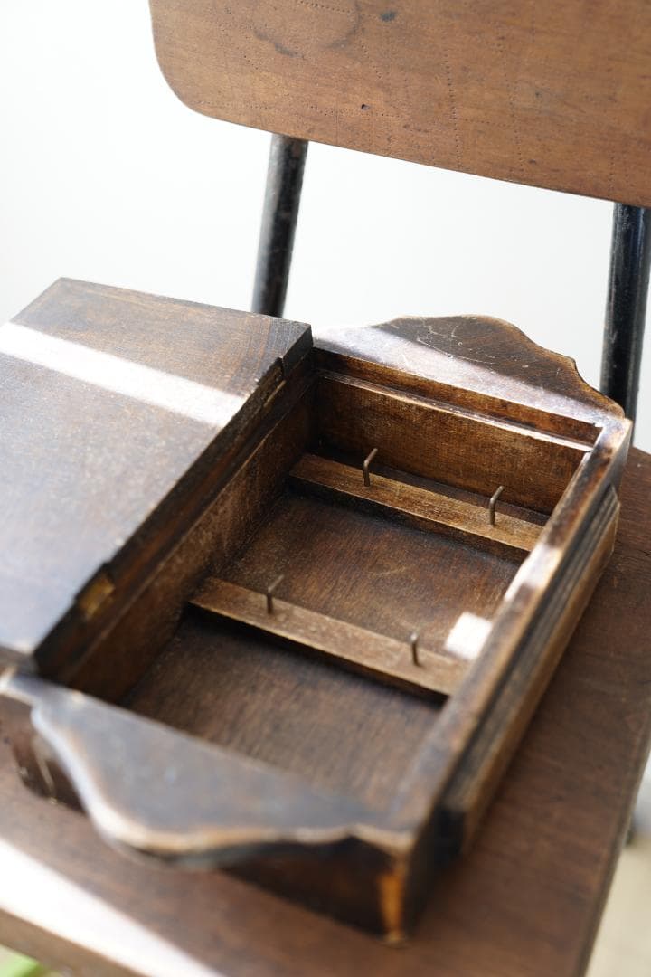 アンティーク雑貨　蚤の市　アンティークキーボックス