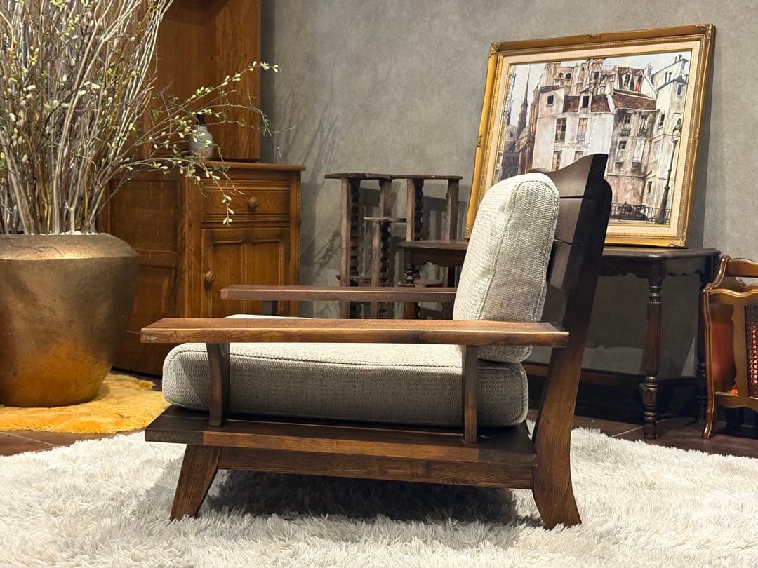 NITORI ニトリ　アカツキ　ラウンジソファ　1人掛ソファ　ビンテージ　SG