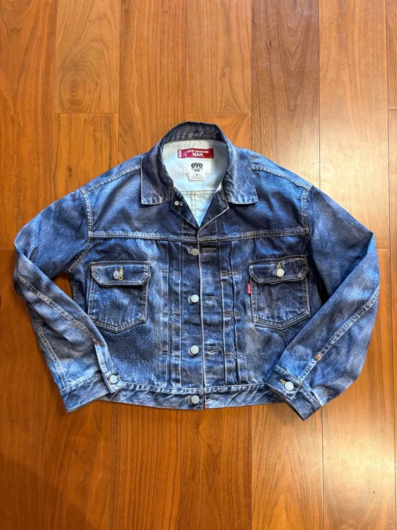 eYe JUNYA WATANABE MAN 転写　Levi's ベルベルジン