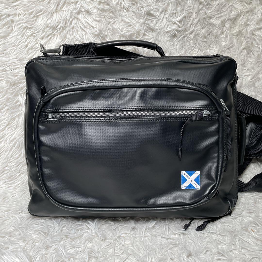 極美品　ラゲッジレーベル　ニューライナー　3way リュック　ショルダーブラック