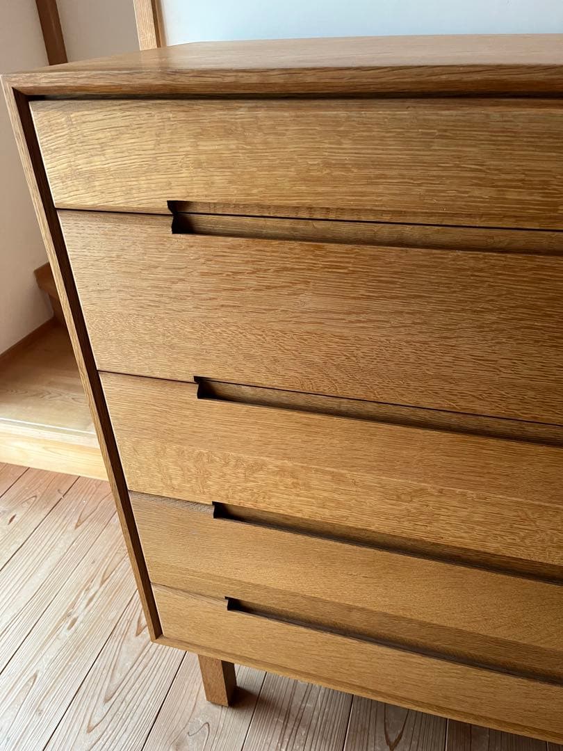 松井木工製 Thyme CHEST 90 タイムチェスト ホワイトオーク