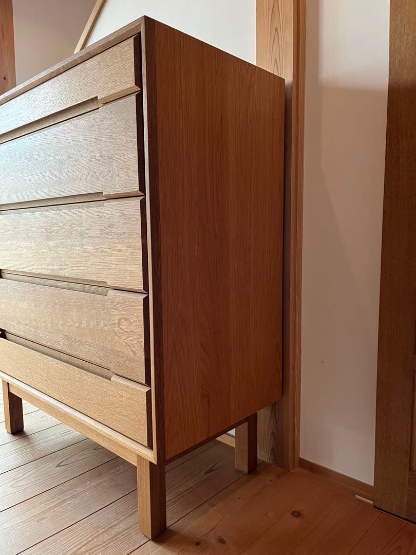 松井木工製 Thyme CHEST 90 タイムチェスト ホワイトオーク