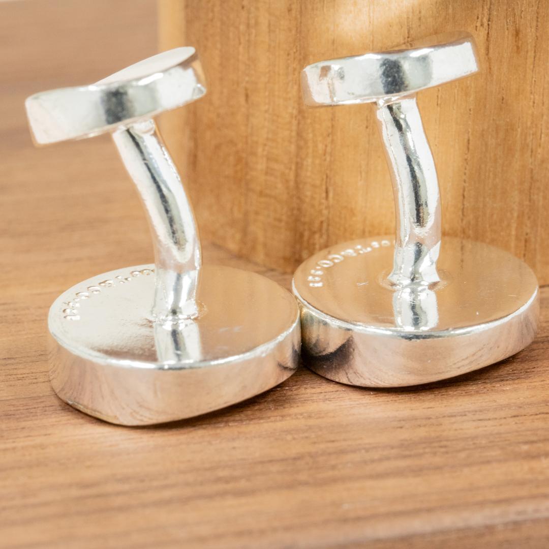 TIFFANY&Co. ヴィンテージ ラウンド カフリンクス