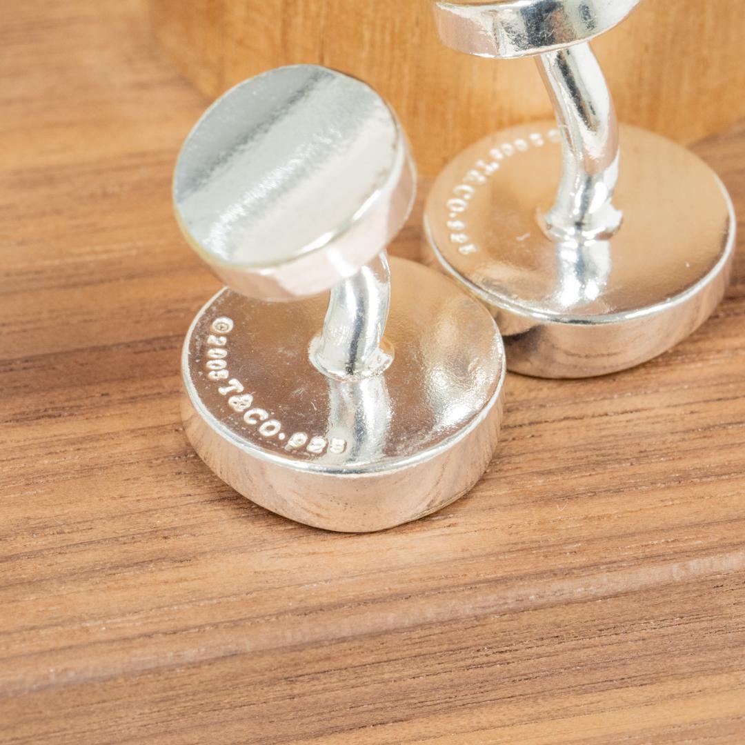 TIFFANY&Co. ヴィンテージ ラウンド カフリンクス