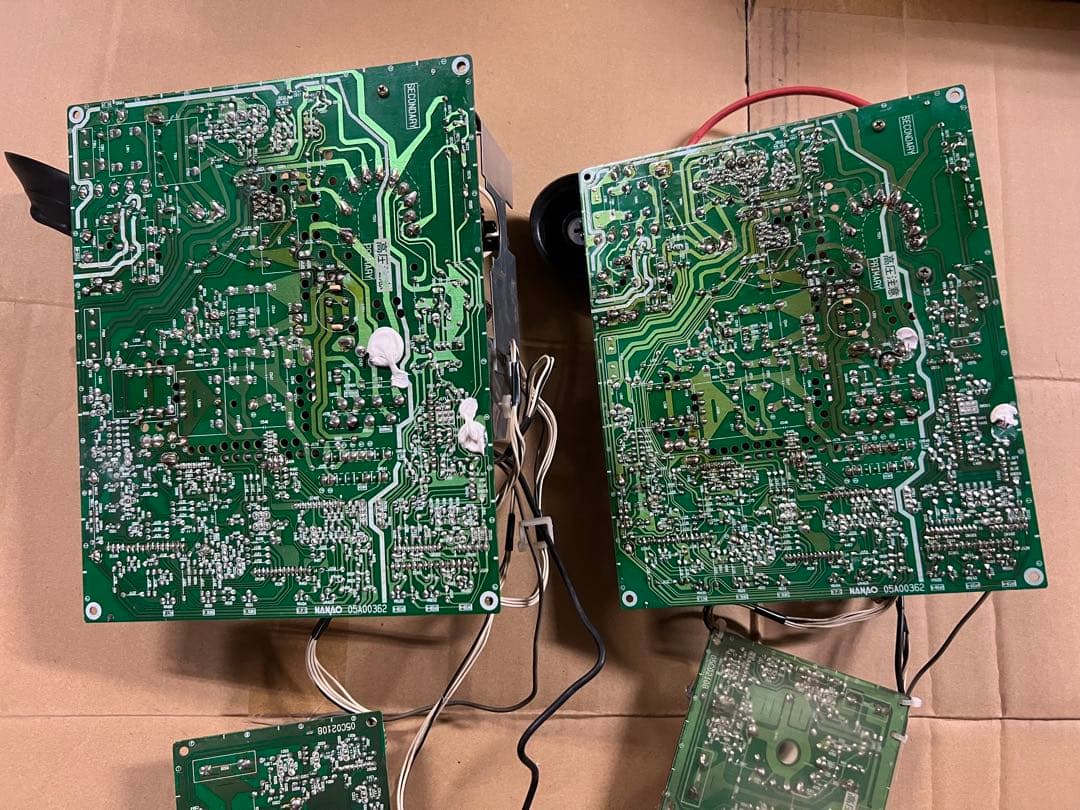 ナナオMS８ー２９　ジャンクCRT基板２枚