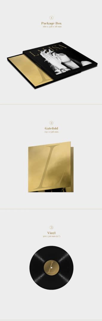 BLACKPINK リサソロアルバム LALISAVinylLP 限定版