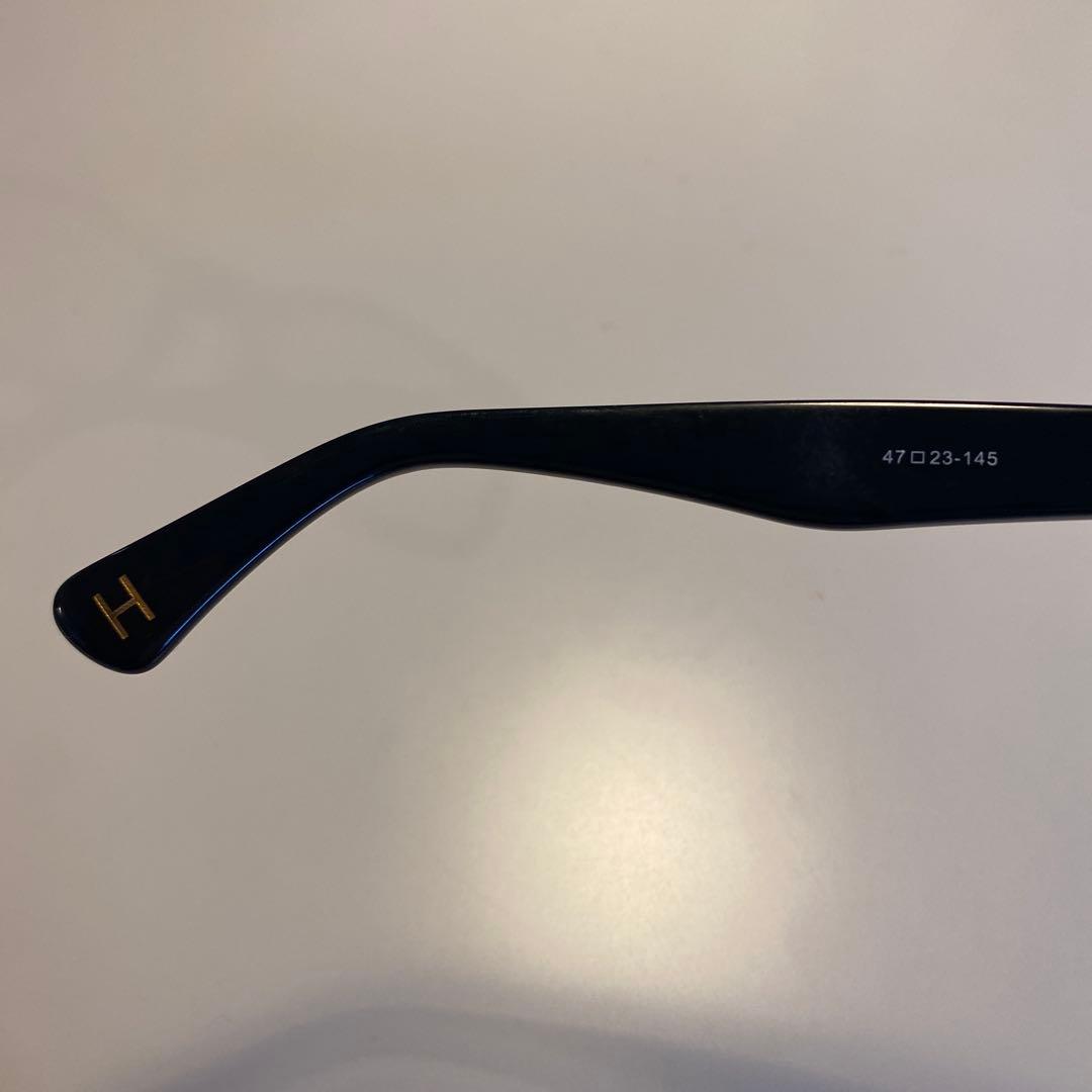 【超美品】H OPTICAL サングラス　H-06 BK-L.BLU