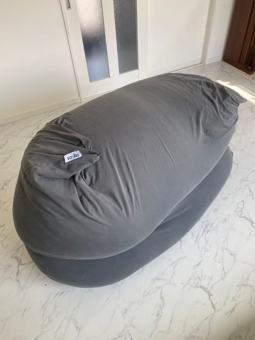 ヨギボー　ダブル　マックス　ダークグレー　ソファー　クッション