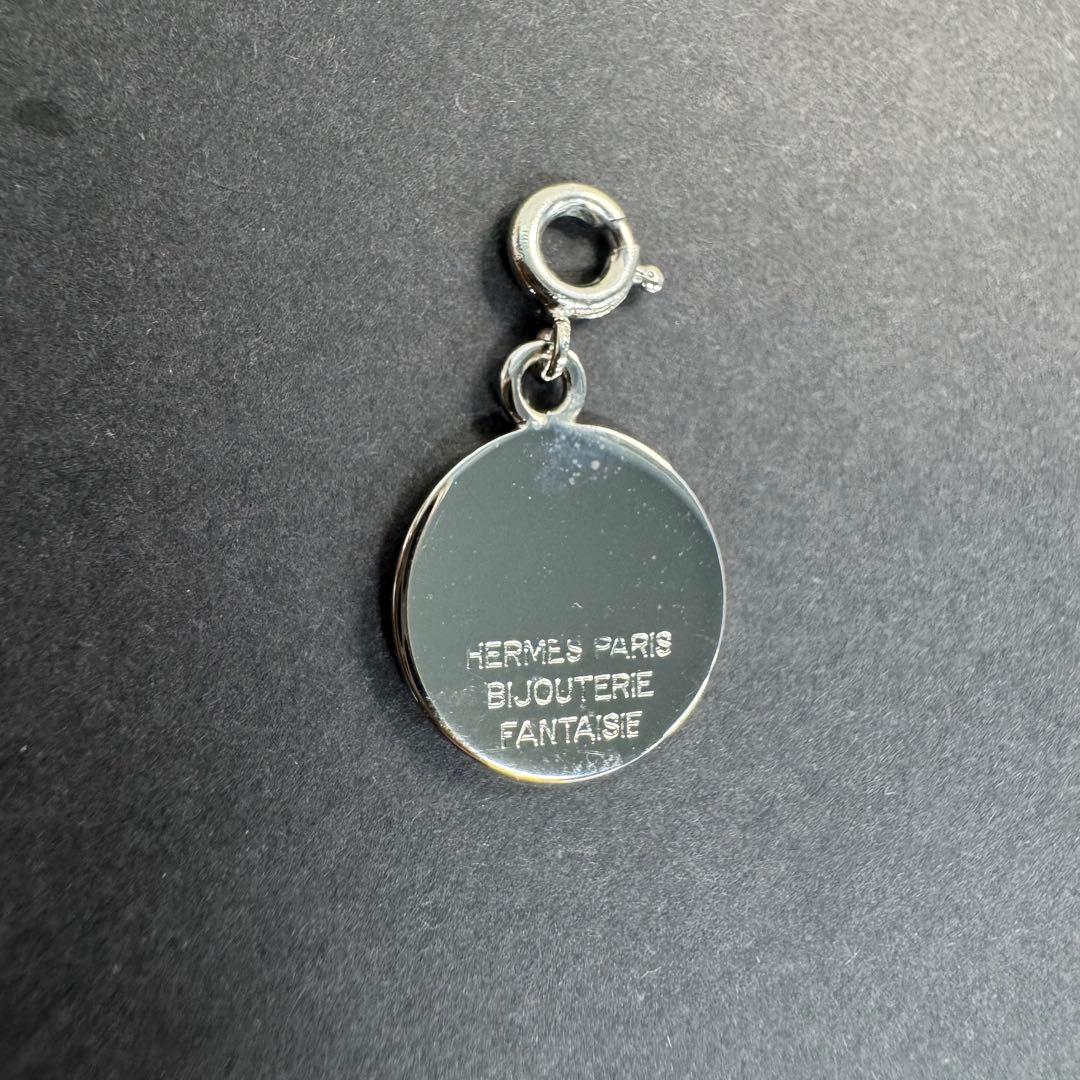 エルメス HERMES 両面セリエ シルバー　型 ペンダントチャーム