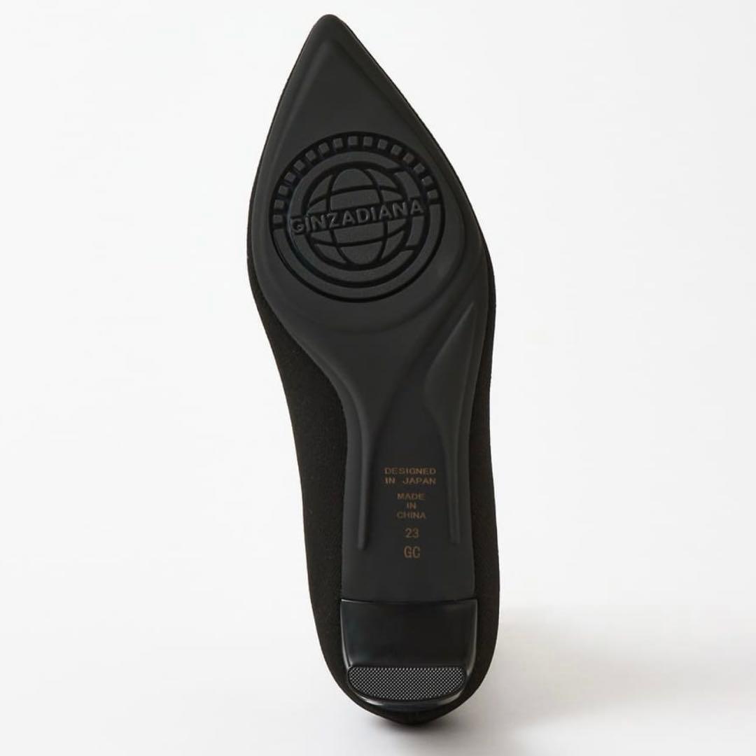 限定値下げ中 極美品 diana ビジューバックル付きニットブーツ 23.5cm