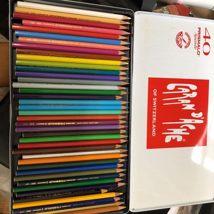 カランダッシュ プリズマロ水溶性色鉛筆