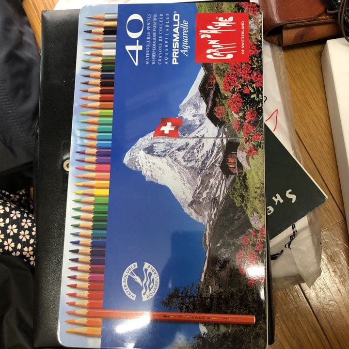 カランダッシュ プリズマロ水溶性色鉛筆