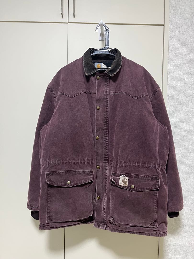 レアカラー 80~90s Carhartt カバーオール チョアコート usa製