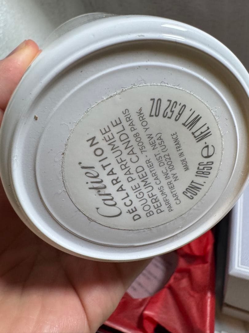 カルティエ ディオール 豪華キャンドル 未使用