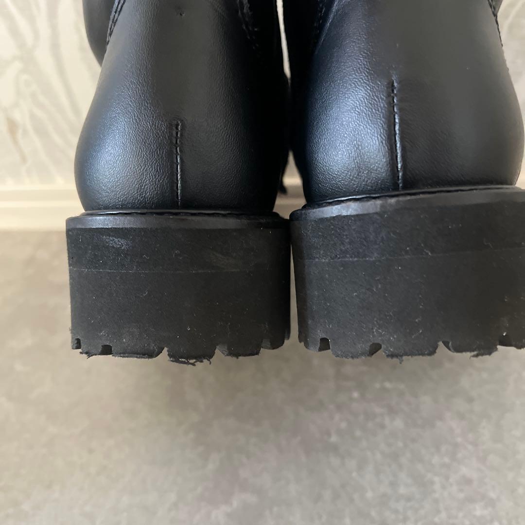 値下げ美品　zucca レザー　ブーツ