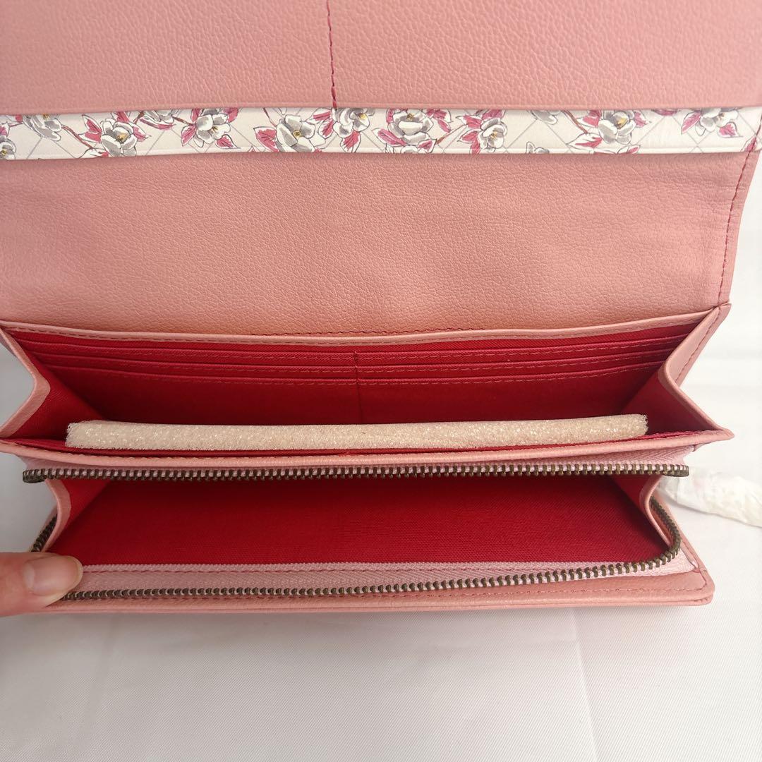 Jeffrey Fulvimariピンク長財布