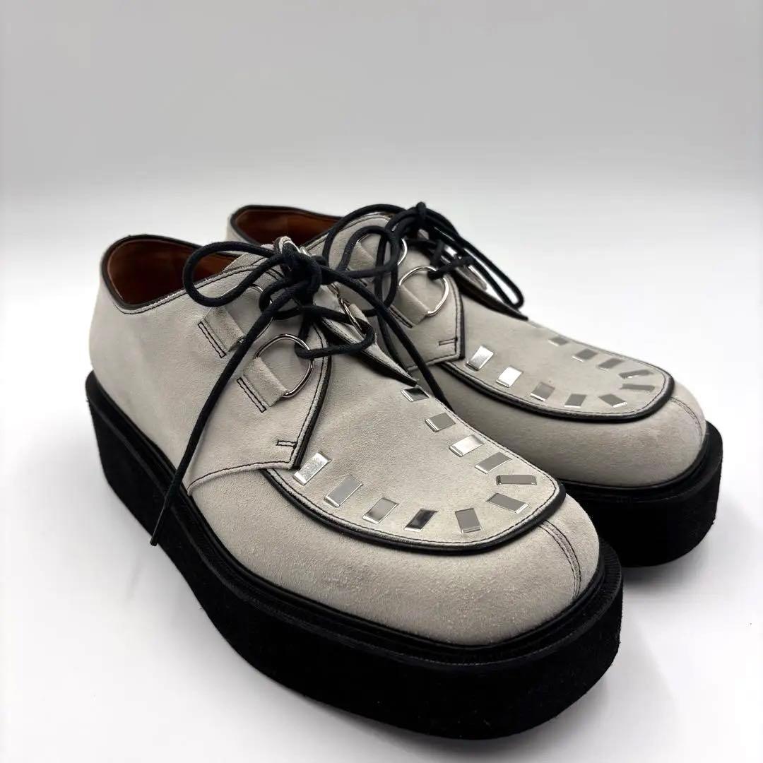 MARNI マルニ レザー スタッズ付きシューズ 厚底 箱付き