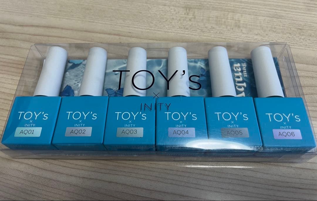 新品　未使用　TOY’s×INITY アクアマグ 6色セット　ブルーカラー