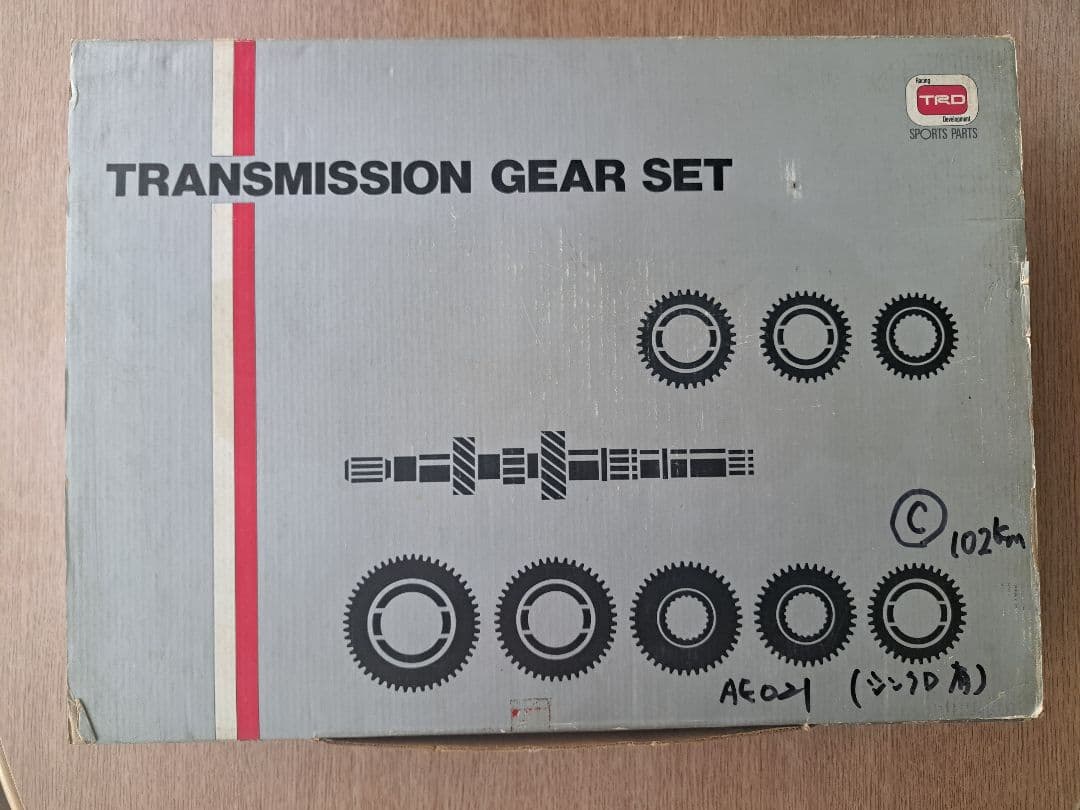TRDクロスミッションC56•C52用タイプC中古 テスト走行102Km使用