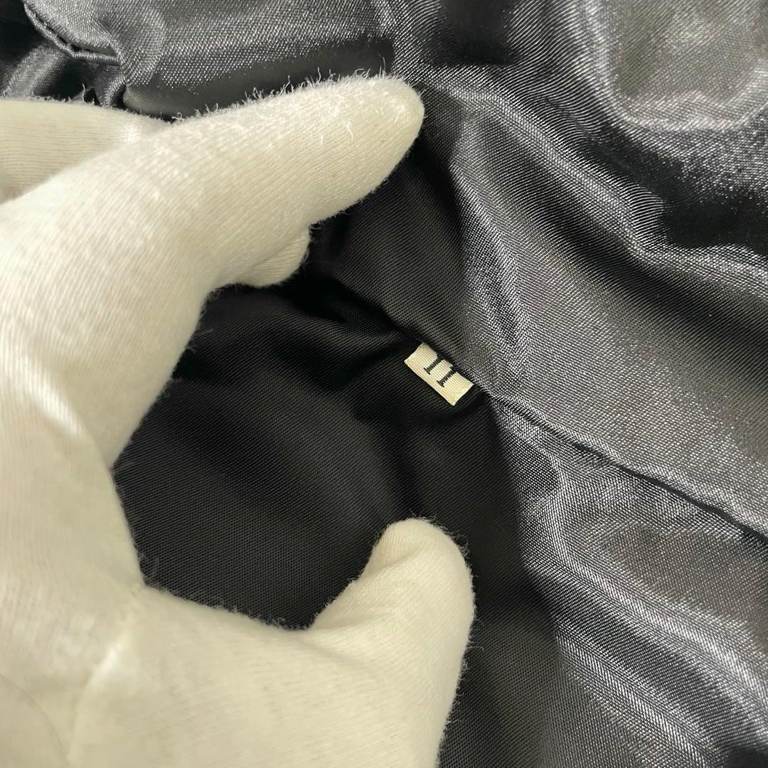 極美品 ブラックミンク 毛皮 ダーク リアルファー　コート　11号