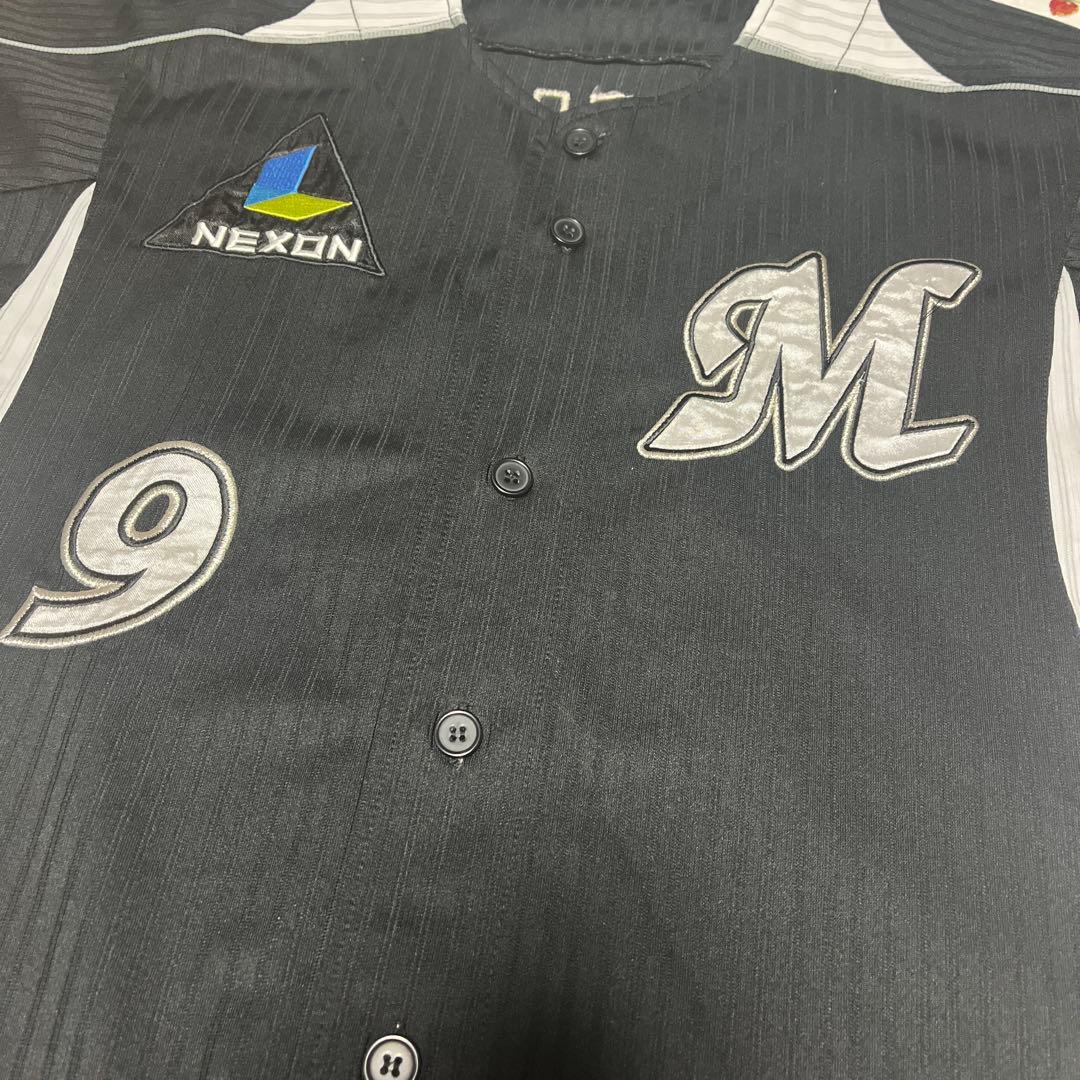 千葉ロッテマリーンズ　福浦和也　ビジターユニフォーム