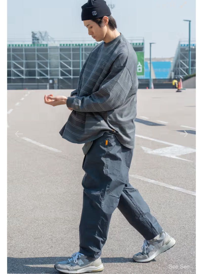 パンツ SEE SEE WIDE TAPERED EASY PANTS 25SS