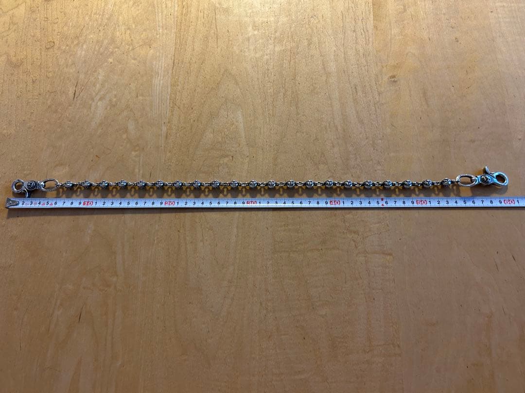 ダブルクリップ シルバーウォレットチェーン