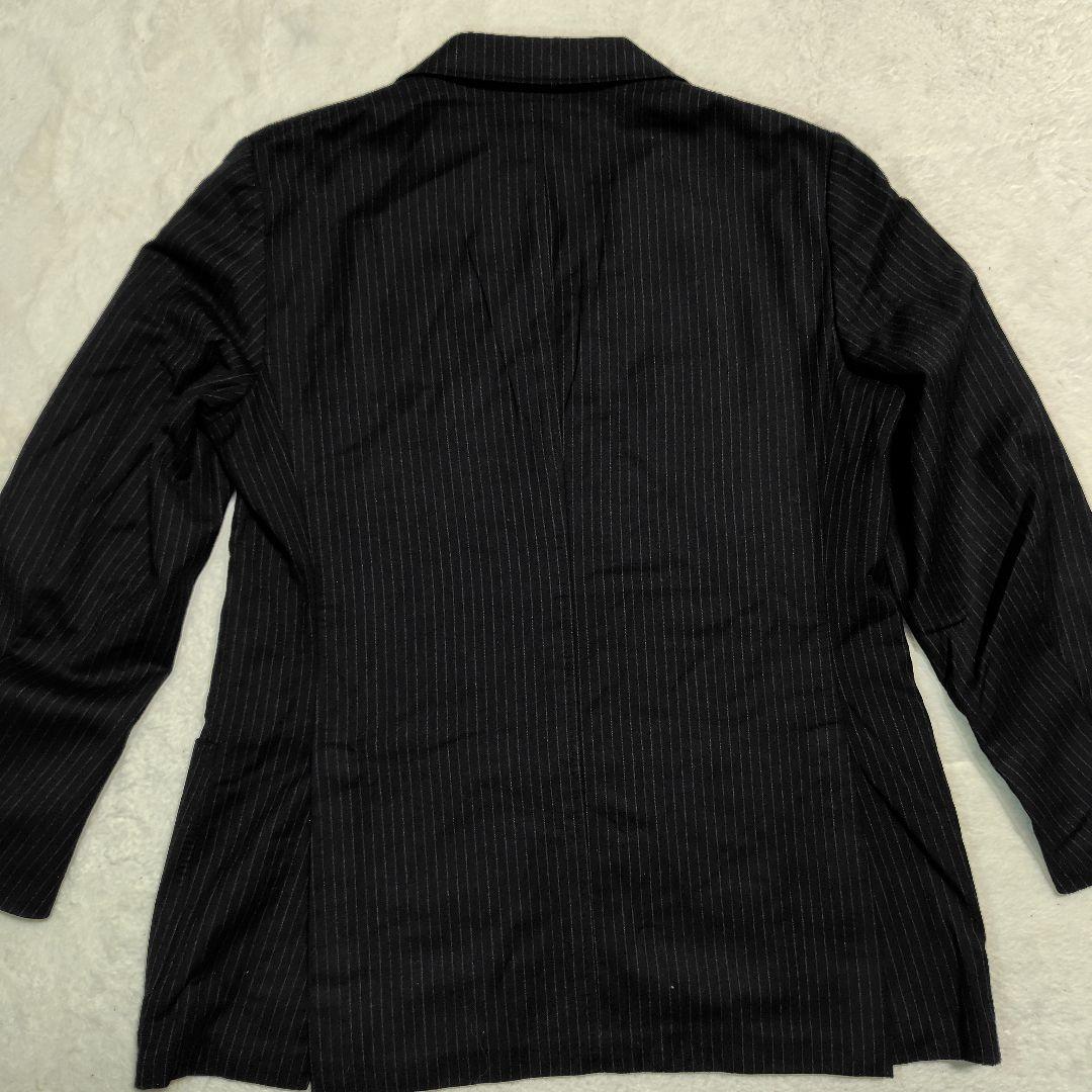 CANTARELLI カンタレリ スーツ セットアップ　52 黒 ストライプ