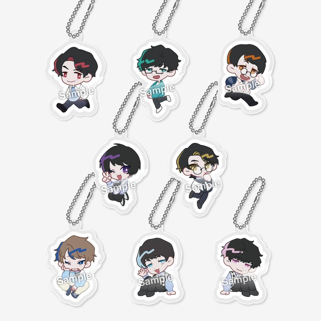 QuizKnock　ボイスラリーアクリルキーホルダー　全8種