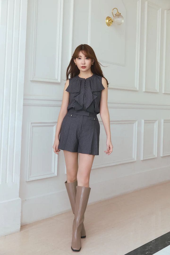 靴 herlipto Back Slit Long Boots