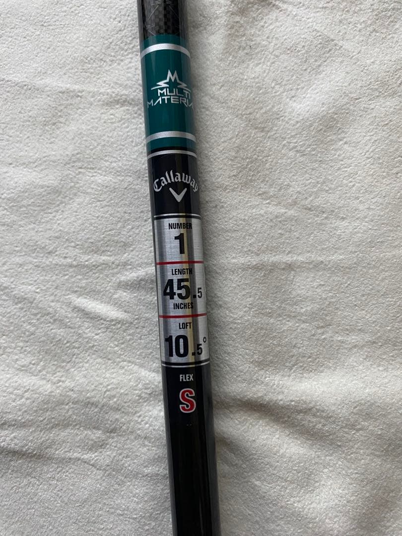 試打のみ美品キャロウェイドライバー用TENSEI グリーンシャフト 60S