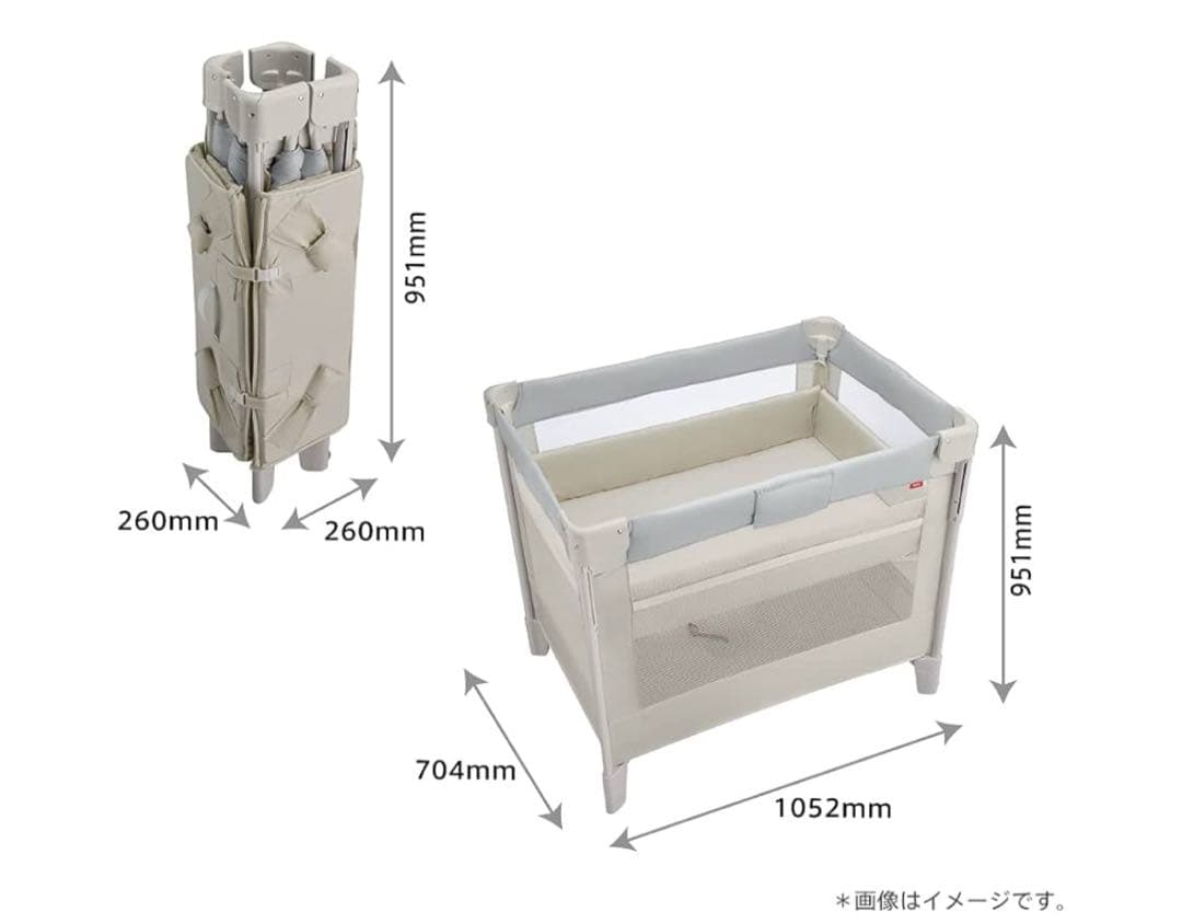 Aprica(アップリカ) ベビーベッド ココネルエアー AB