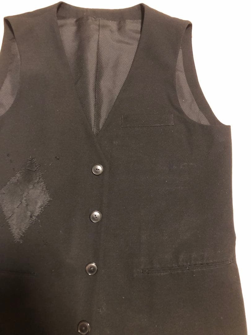 【希少】NUMBERNINEナンバーナイン★ベスト黒2（M）