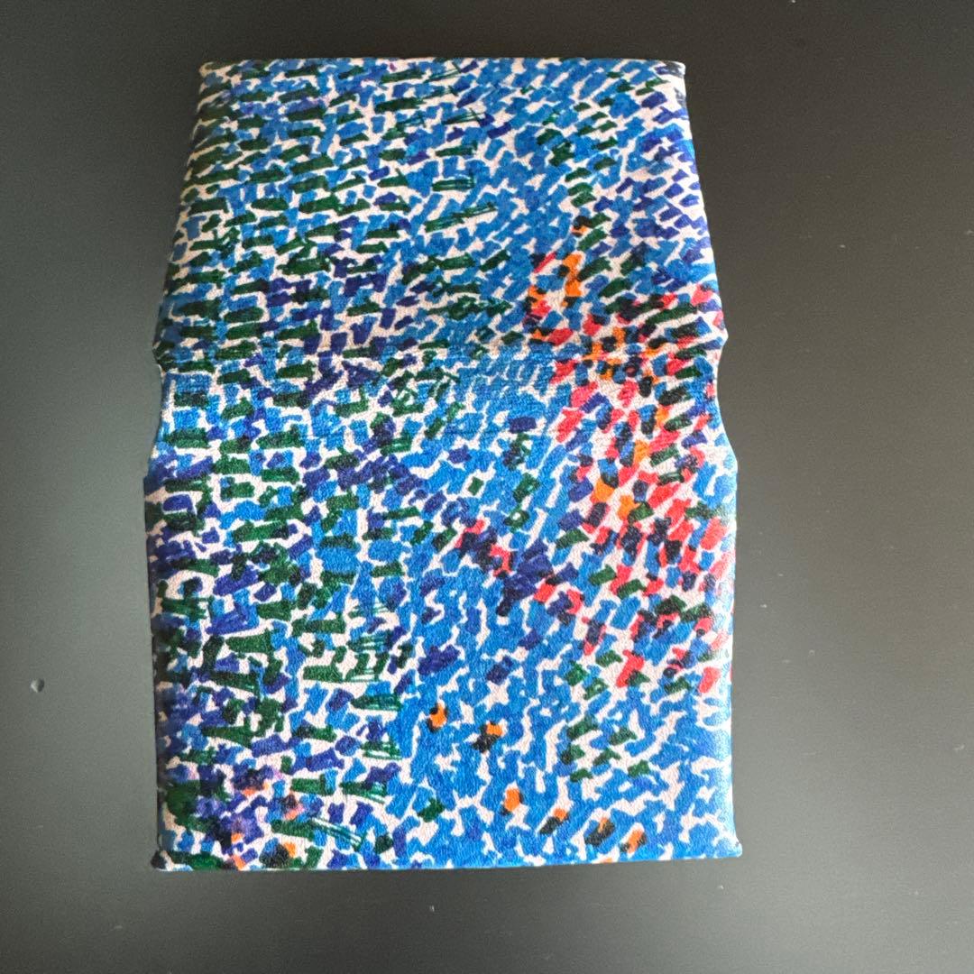 ベラルボニー　多色抽象模様 名刺入れ