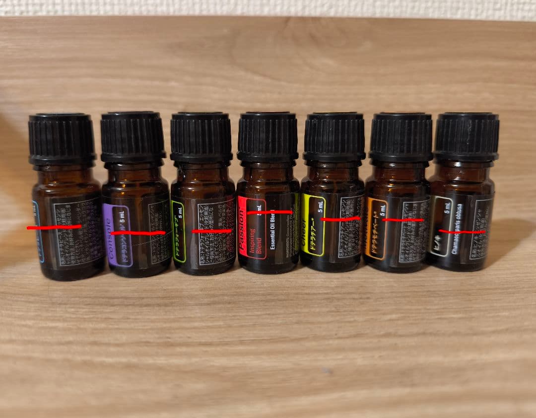 【値下げ】doTERRA オイル 24本セット 木箱・本・ラベルシール付