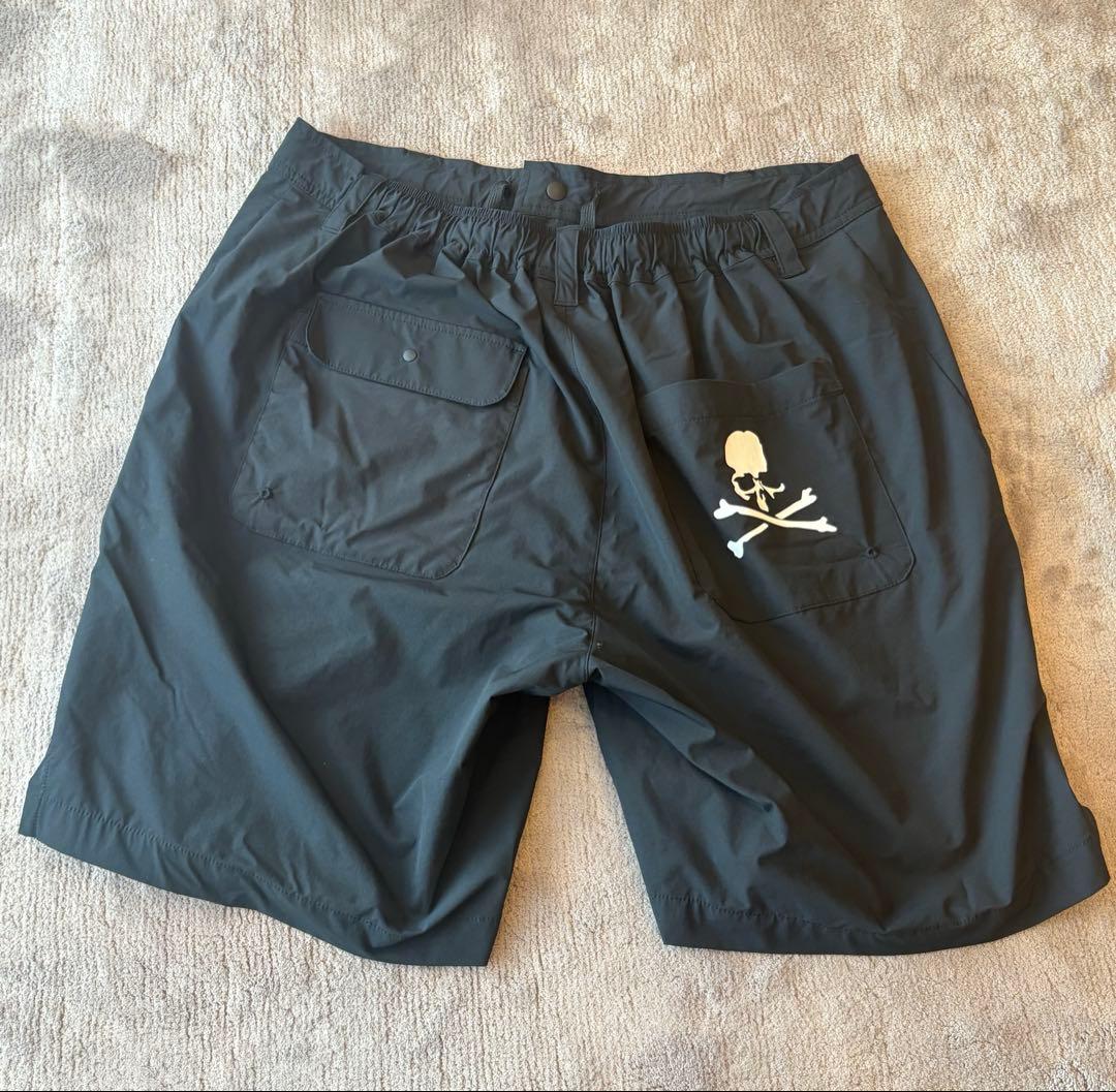 MASTERMIND×NEW ERA ストレッチナイロン ショートパンツ