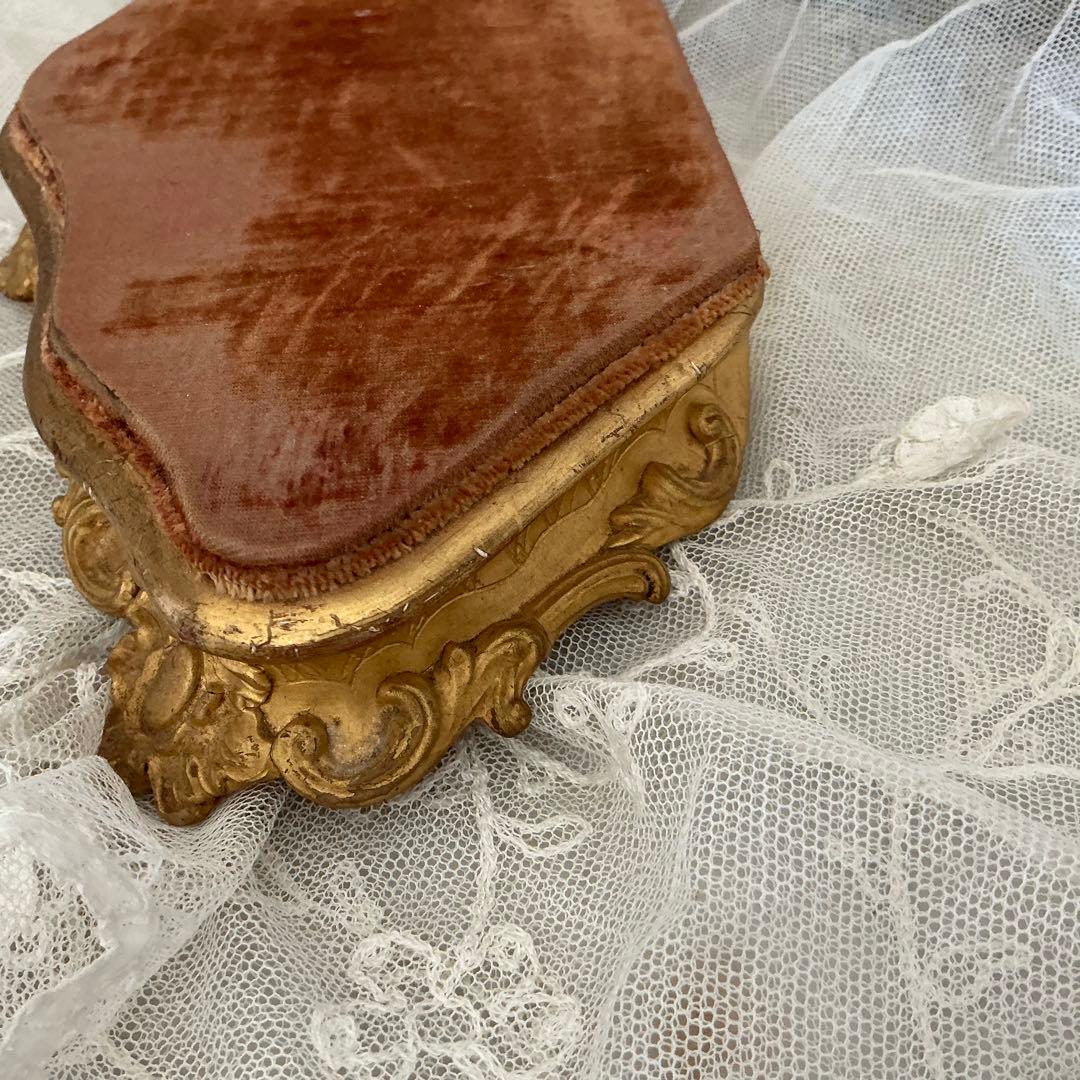 ♡希少♡　フランス　アンティーク　ディスプレイ台　台座　ポワドレ