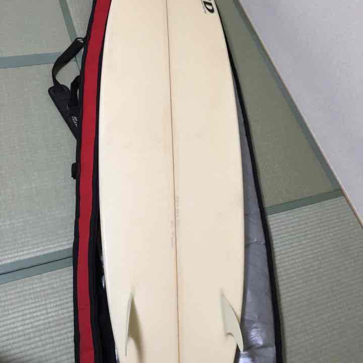 湘南 サーフボード 7'5 ケース付き