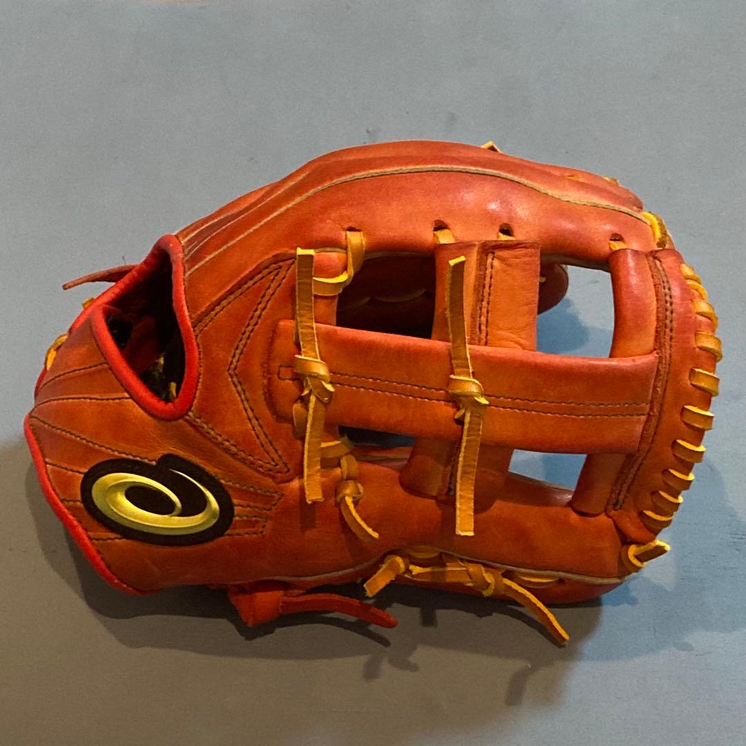 【少年軟式グローブ】アシックス オールラウンド 田中広輔モデル 即戦力 右投げ