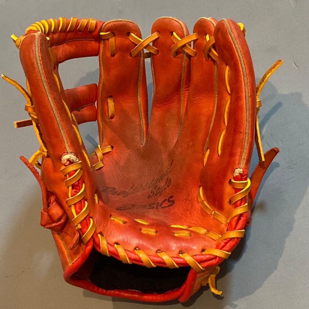 【少年軟式グローブ】アシックス オールラウンド 田中広輔モデル 即戦力 右投げ