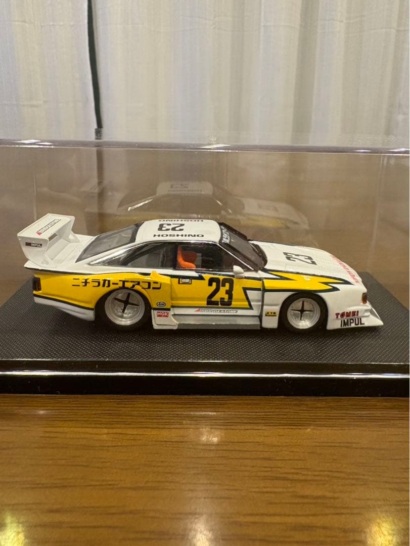 エブロ1/43 日産シルビア　ターボ　スーパーシルエット