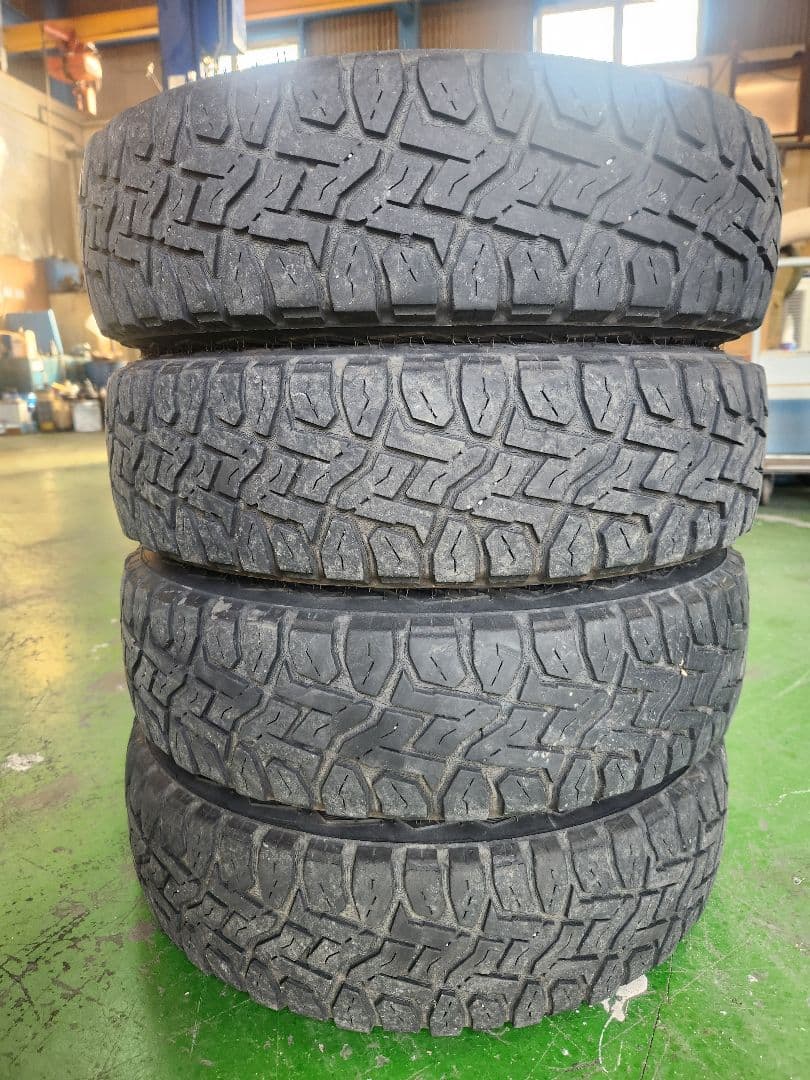 も*ぬ様 トーヨー　オープンカントリー　145/80-12 ホイール付　PCD1