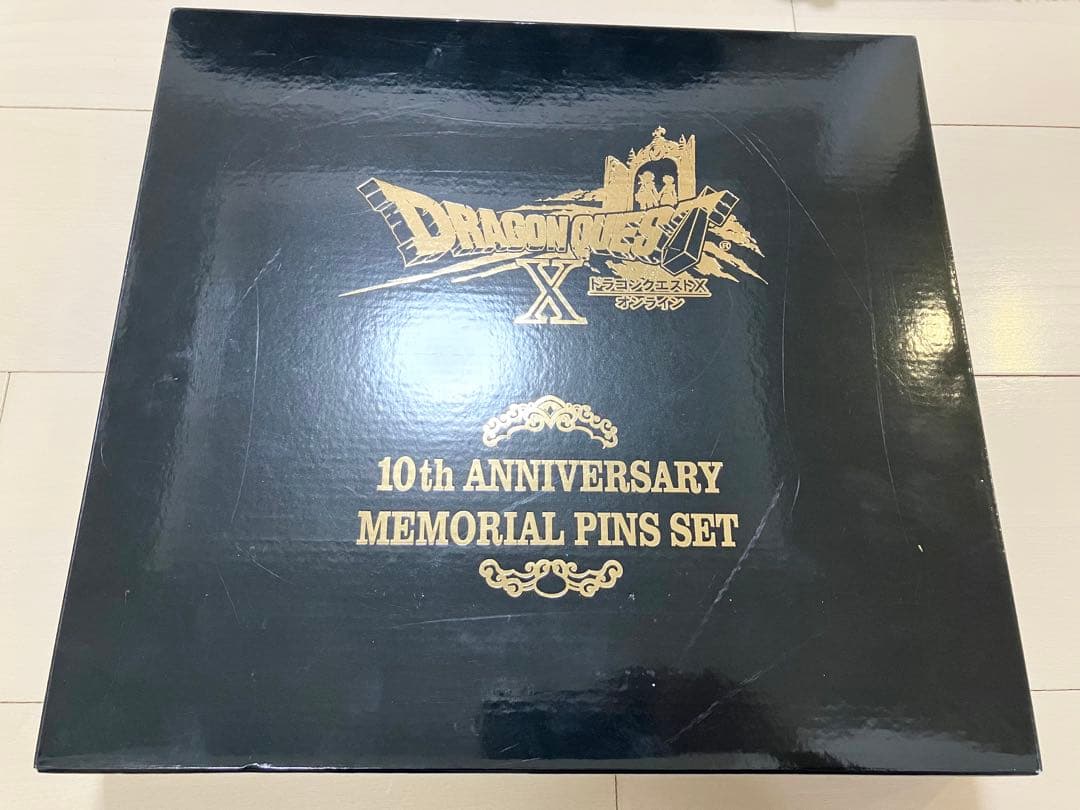ドラゴンクエストX オンライン 10周年記念 メモリアルピンズセット　限定