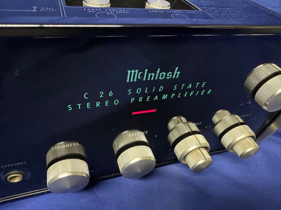 McIntosh C 26 マッキントッシュ　プリアンプ