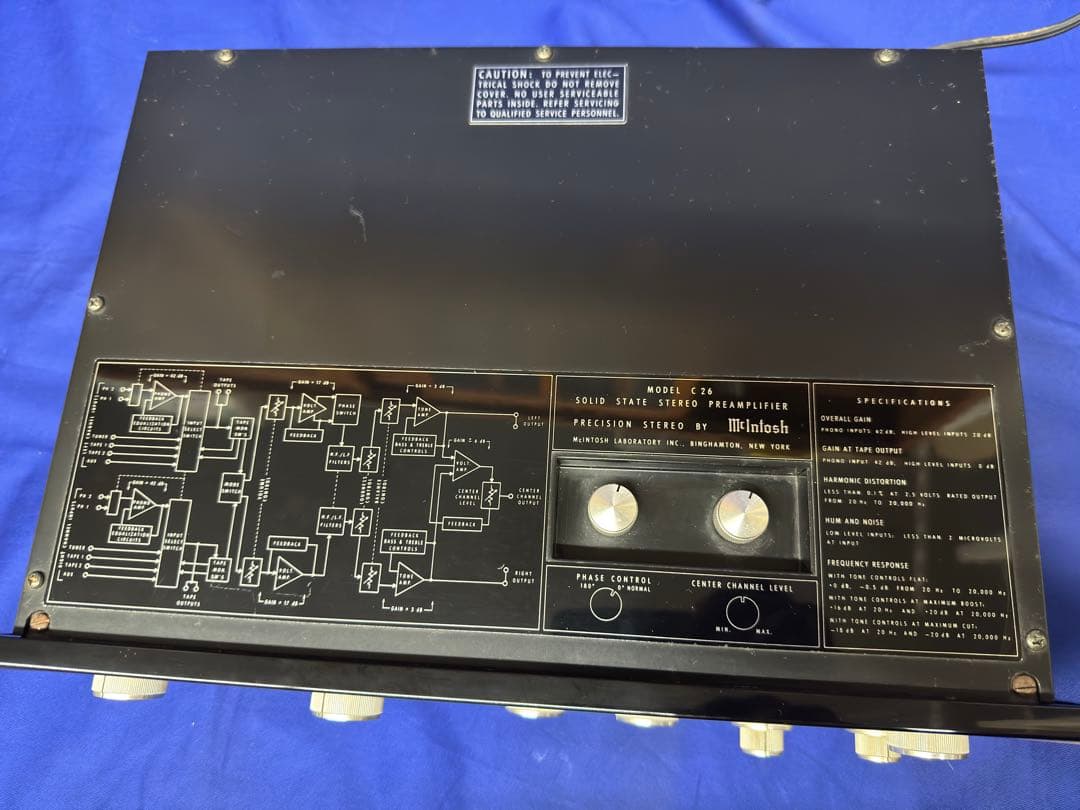 McIntosh C 26 マッキントッシュ　プリアンプ
