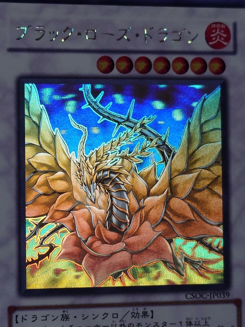 ブラック・ローズ・ドラゴン ホロ