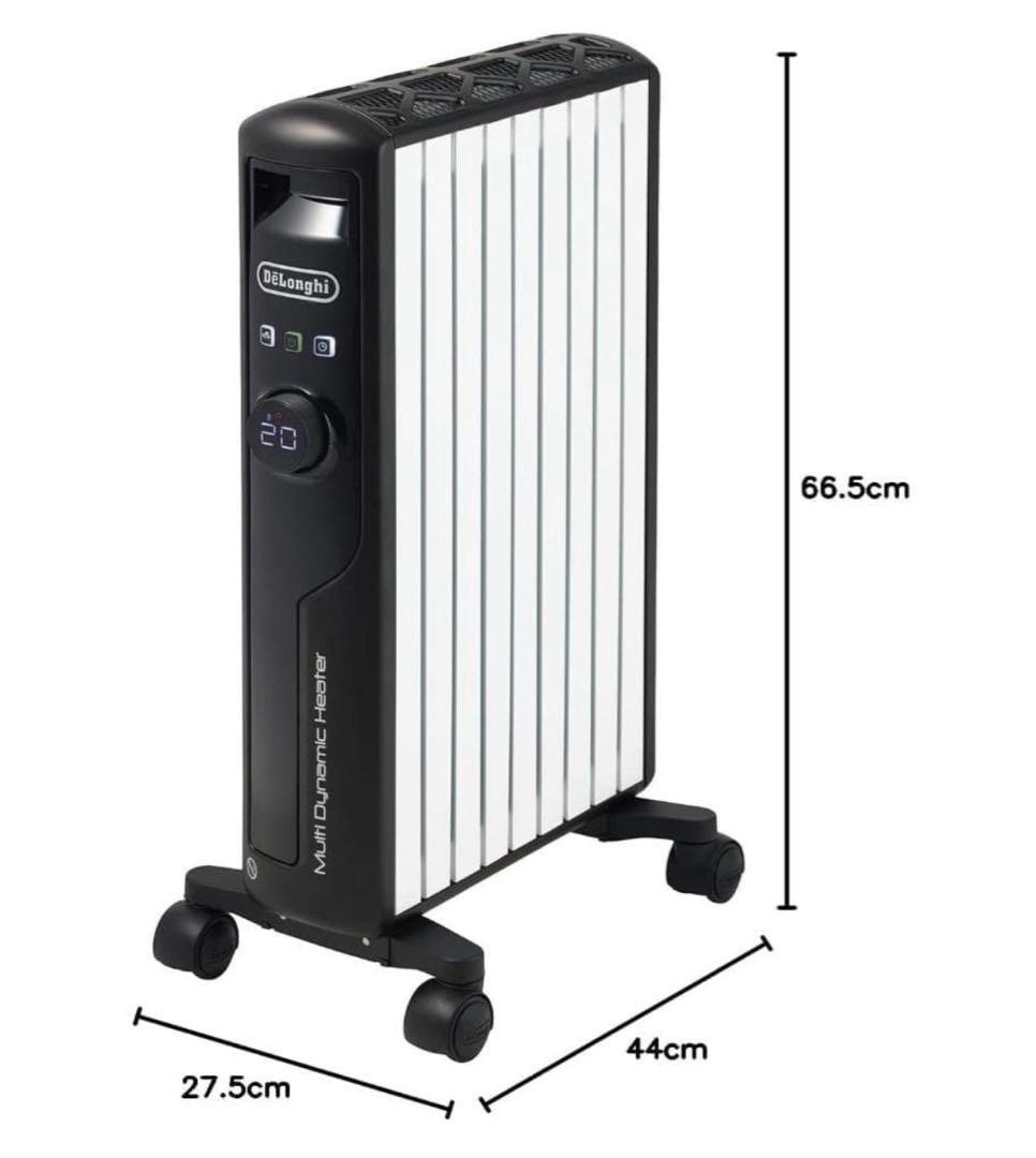 美品　デロンギ マルチダイナミックヒーター MDHS12-BK